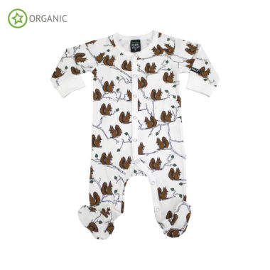 PIJAMA SENCER AMB PEUS ESQUIROLS