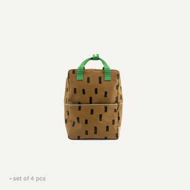 Motxilla gran sprinkles brassy green + apple green