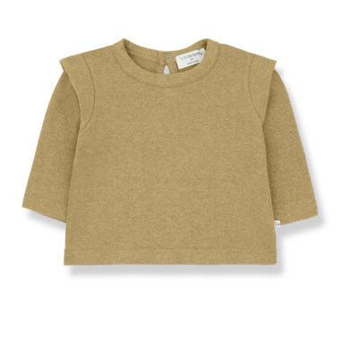 Brusa volant Lucia Mustard 1 mes