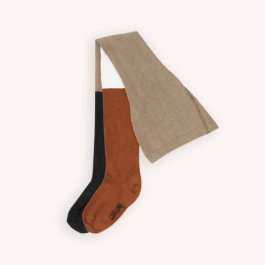 Leotard Colourblock blanc, maró, negre