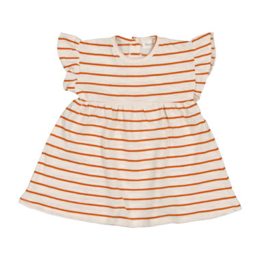 Vestit Avocado ratlles brick