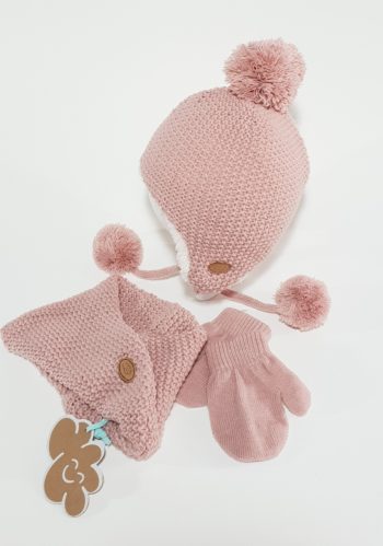 Conjunt borla rosa 6-18 mesos