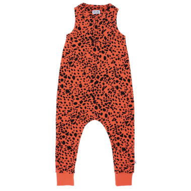 Mono largo de toalla Spotted Animal naranja 86-92 cm